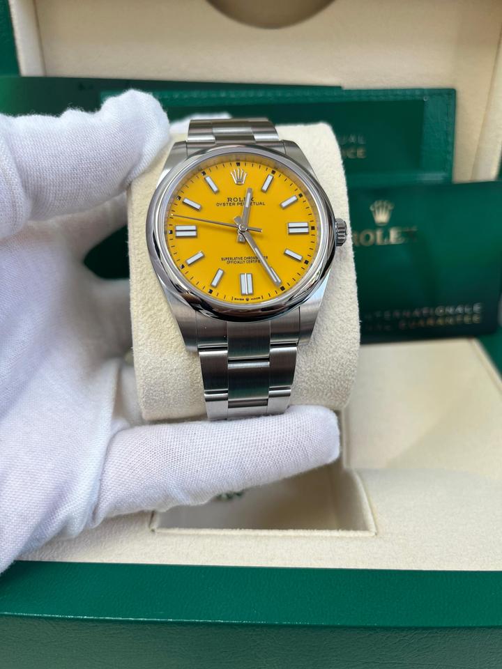 Rolex Oyster Perpetual 36 – Cadran Jaune