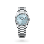 Rolex Day-Date
Ice Blue Roman Platinum