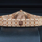 Audemars Piguet Royal Oak Mini Frosted rose Gold Quartz