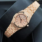 Audemars Piguet Royal Oak Mini Frosted rose Gold Quartz