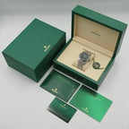 Rolex Datejust 41 Green Ombré Fluted Bezel Jubilee Bracelet