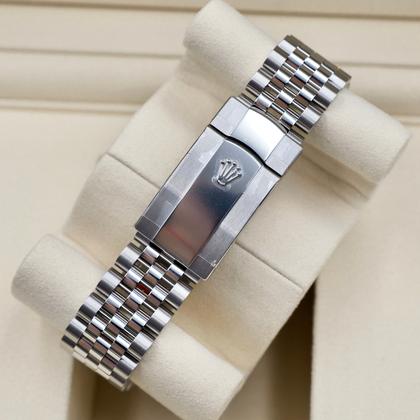 Rolex Datejust 41 Green Ombré Fluted Bezel Jubilee Bracelet