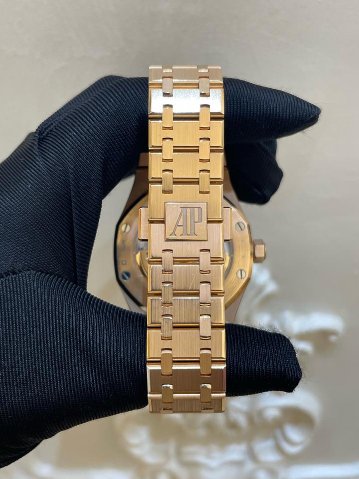 Audemars Piguet Royal Oak Yellow Gold Diamond Bezel Warranty Card