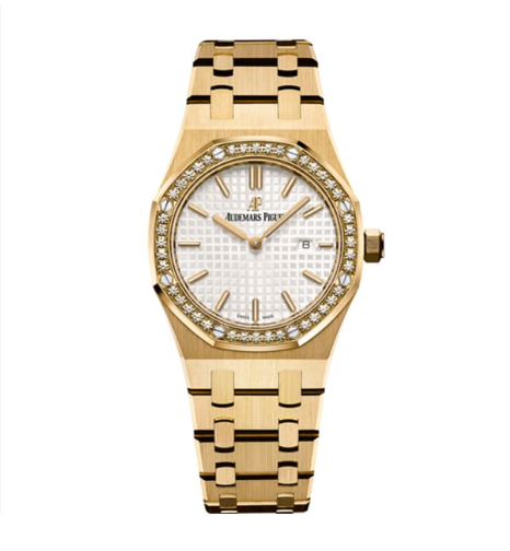 Audemars Piguet Royal Oak Yellow Gold Diamond Bezel Warranty Card