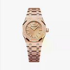 Audemars Piguet Royal Oak Mini Frosted rose Gold Quartz