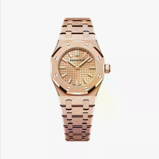Audemars Piguet Royal Oak Mini Frosted rose Gold Quartz
