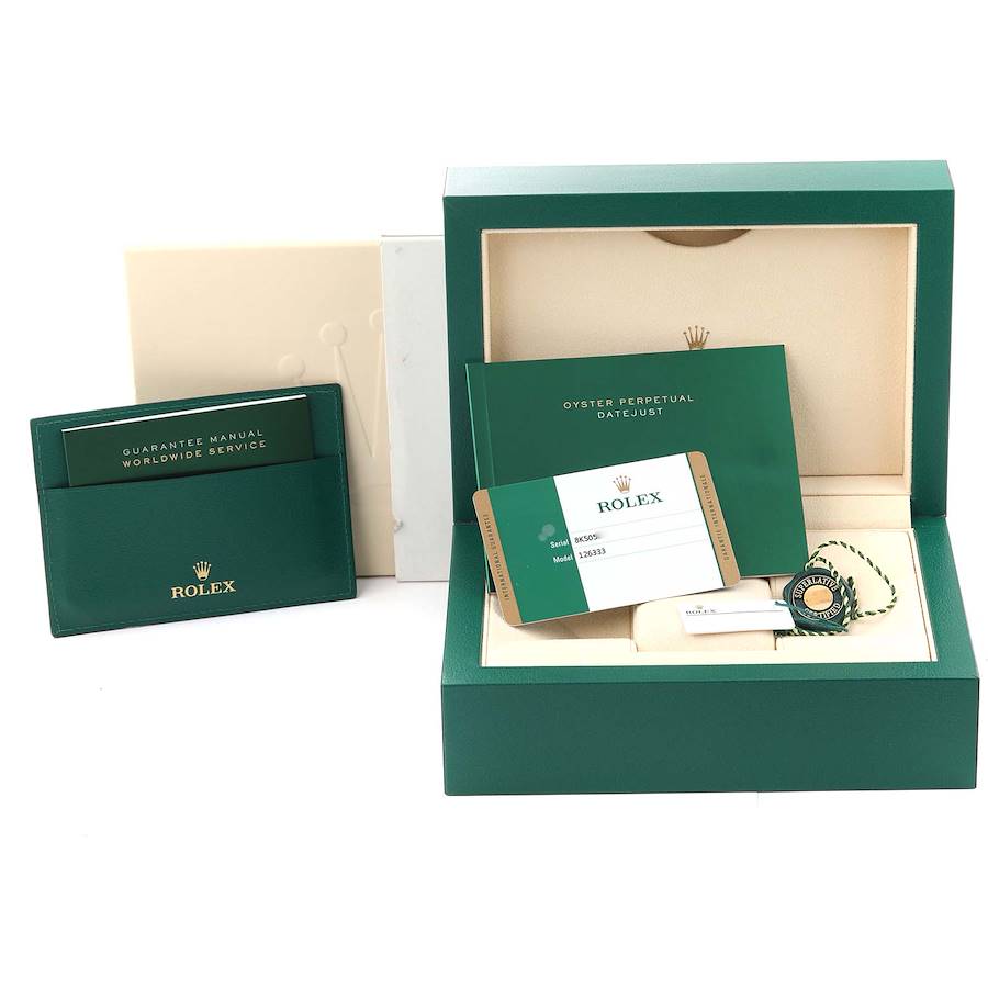ROLEX LADY-DATEJUST 31MM TWO-TONE YELLOW GOLD GREEN