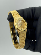 Audemars Piguet Royal Oak Mini Frosted Gold Quartz