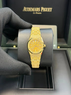 Audemars Piguet Royal Oak Mini Frosted Gold Quartz