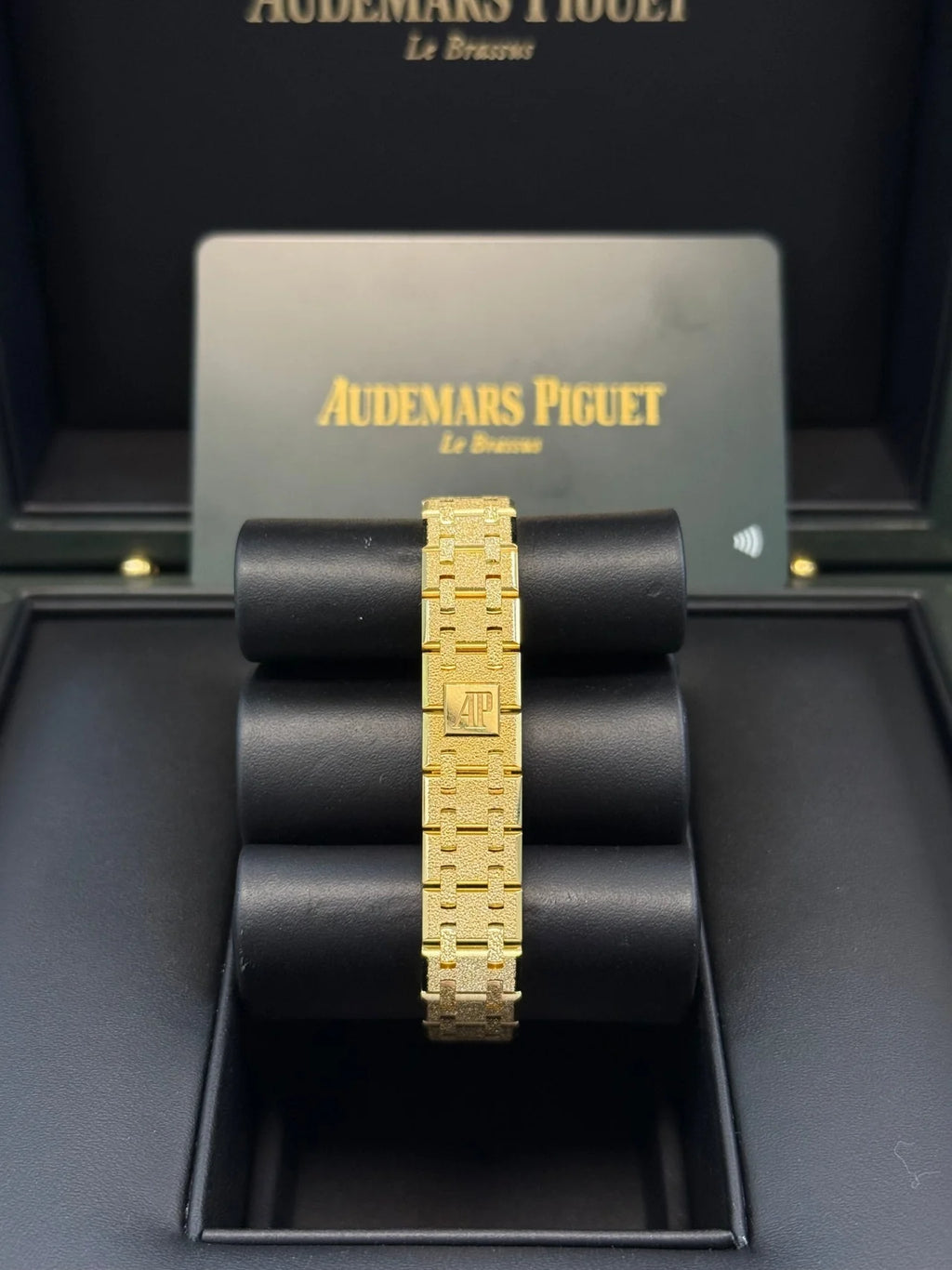 Audemars Piguet Royal Oak Mini Frosted Gold Quartz
