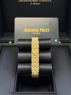 Audemars Piguet Royal Oak Mini Frosted Gold Quartz