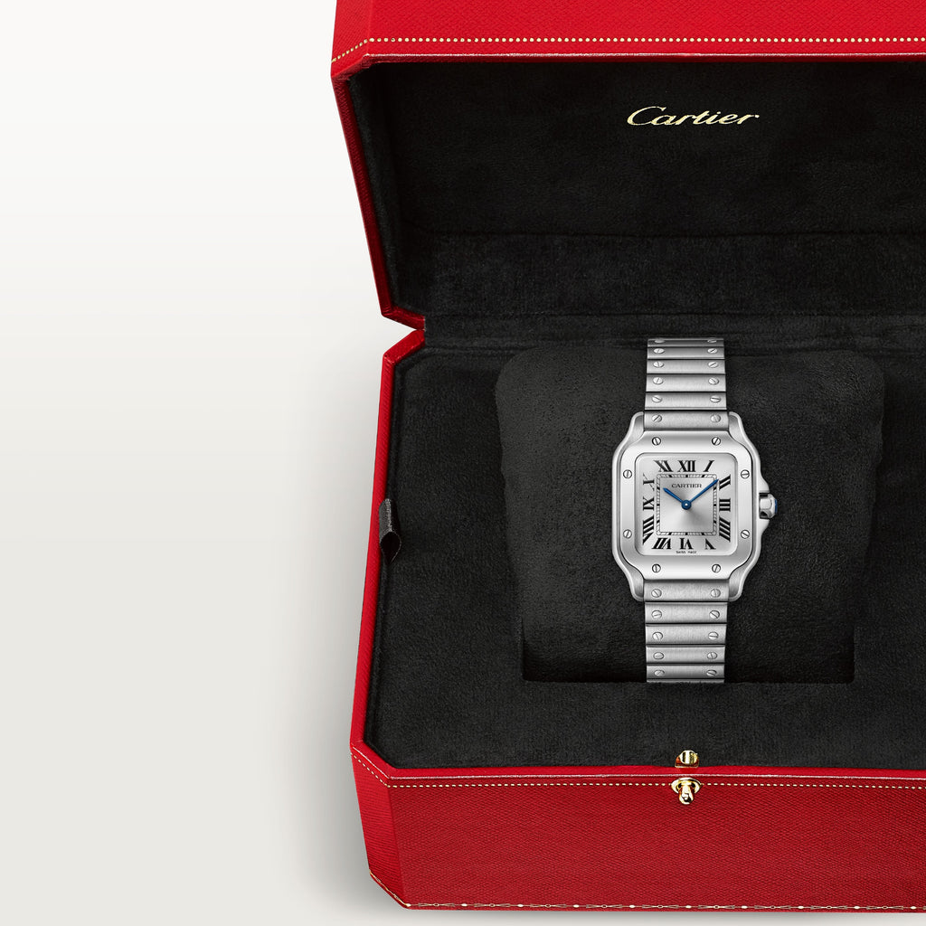 Cartier Santos Galbée Quartz - White Dial